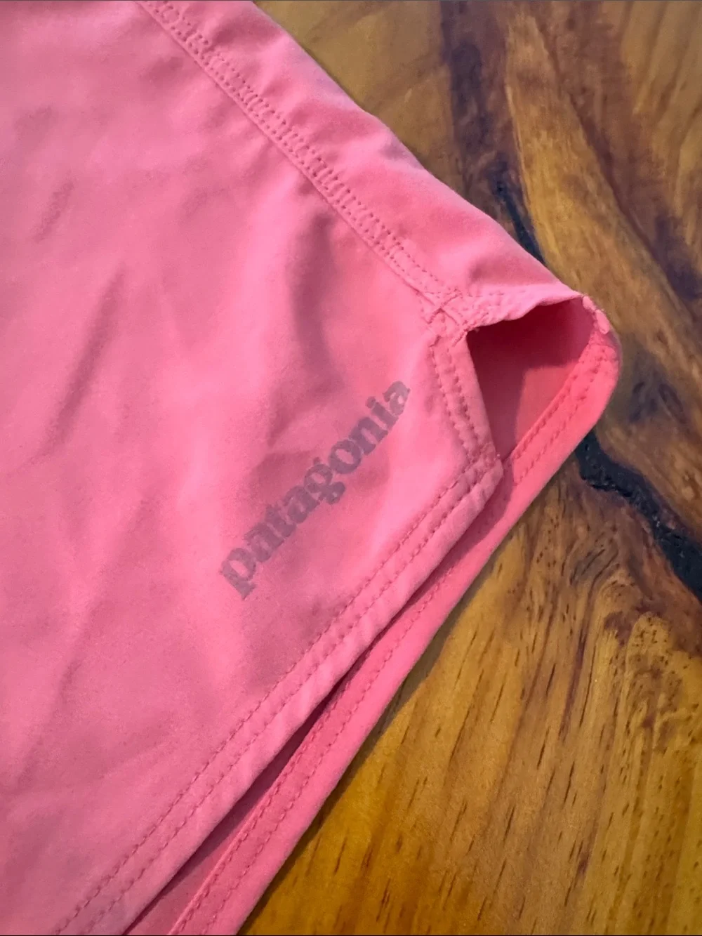 Patagonia Coral Pink Men's Swim Board Shorts. Size 32